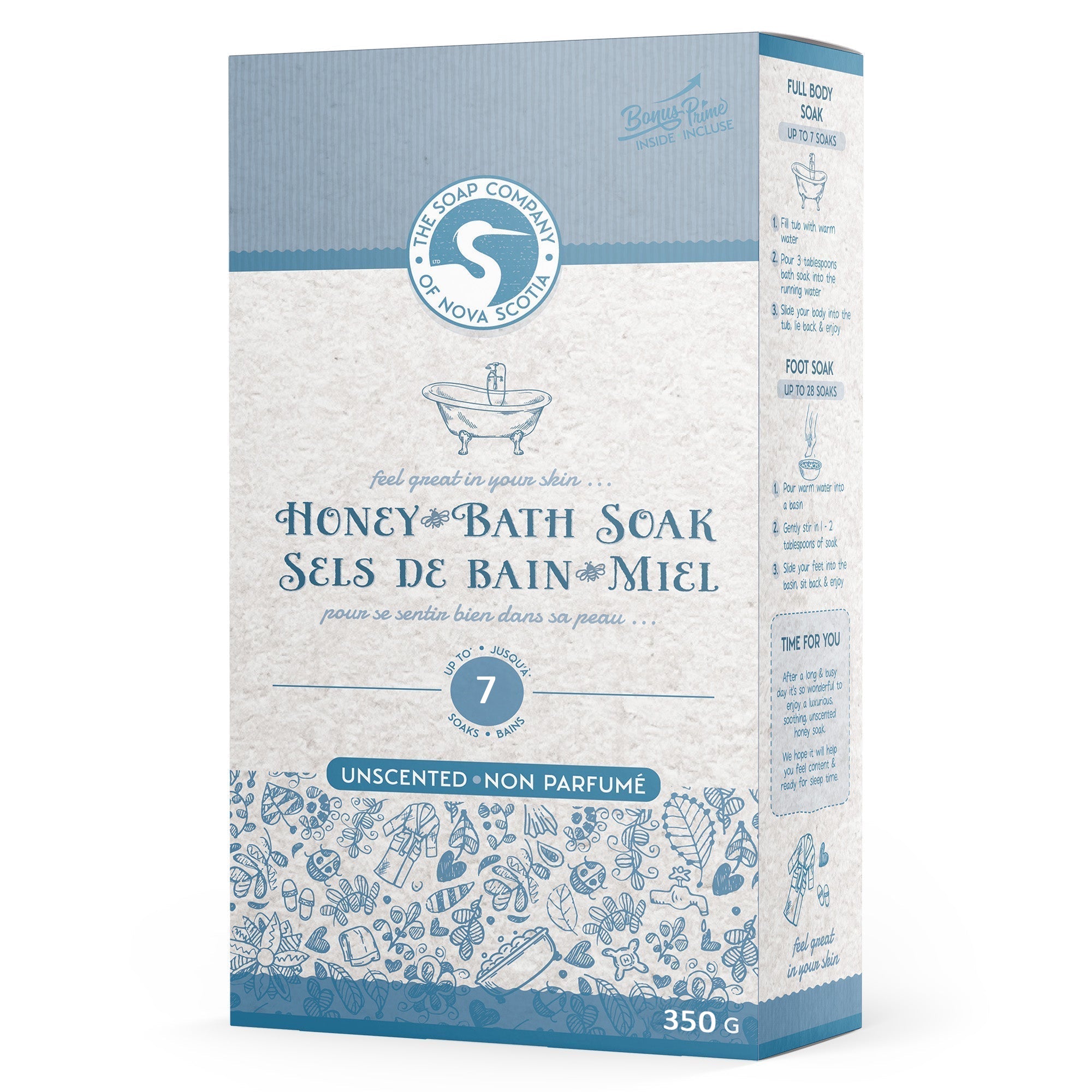 100% Natural Soak ~ Honey