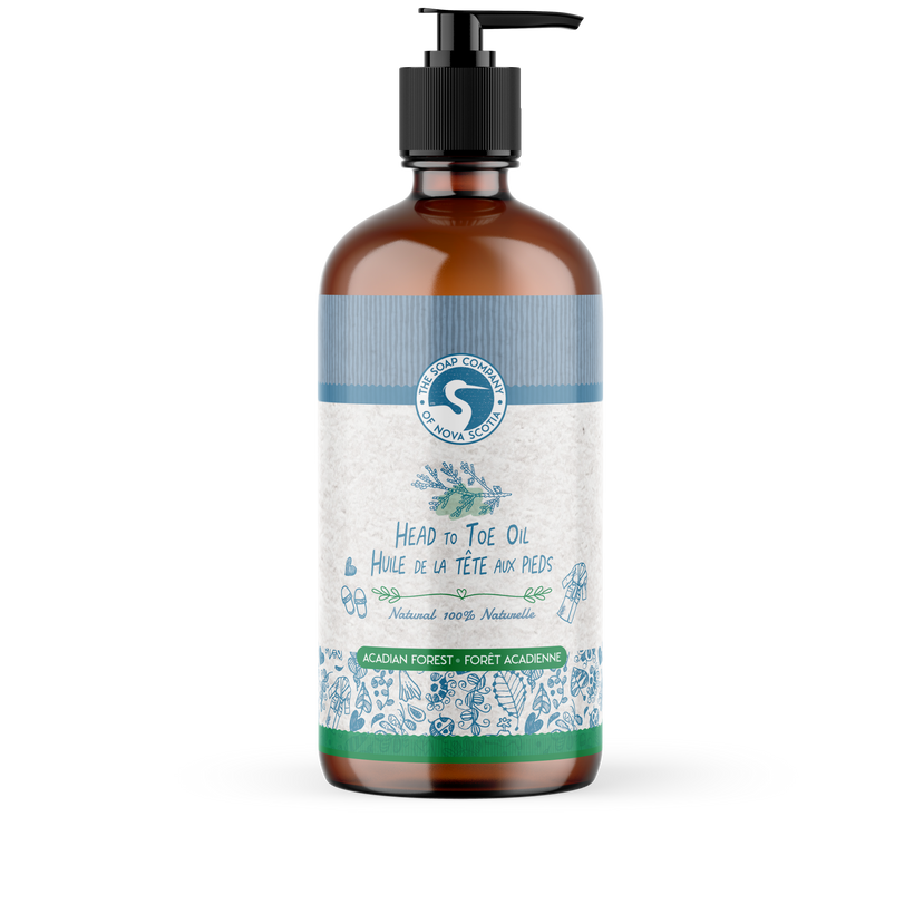 Moisturize, Massage &amp; Condition with 100% Natural Head to Toe Oils